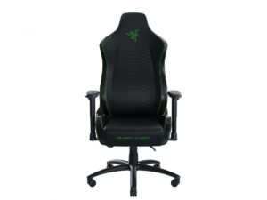 Razer ISKUR X - XL Green/Black - Gaming Chair - Lumbar Support - Synthetic Leather -Memory Foam Head