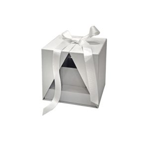 JK Home Décor - Κουτί Χάρτινο Λευκό 18x18x18cm 1τμχ