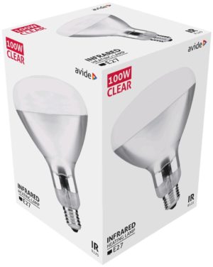 Avide Infra Bulb E27 100W Clear