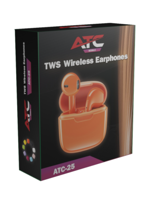 ATC ATC-25 TWS Wireless Earphone Orange