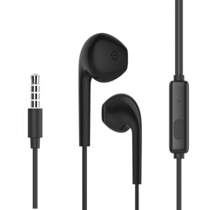 CELEBRAT G12-BK | CELEBRAT earphones G12 με μικρόφωνο, 14.2mm, 3.5mm, 1.2m, μαύρο
