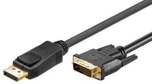 GOOBAY 51962 | GOOBAY καλώδιο DisplayPort σε DVI-D Dual-Link 51962, 3m, μαύρο