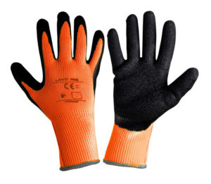 LAHTI PRO PR-L250810K | LAHTI PRO γάντια εργασίας L2508 προστασία ψύχους, 10/XL, πορτοκαλί-μαύρο