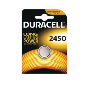 Duracell Electronics Watch Lithium Battery CR2450 3V 2pcs (DECR24502) (DURDECR24502)