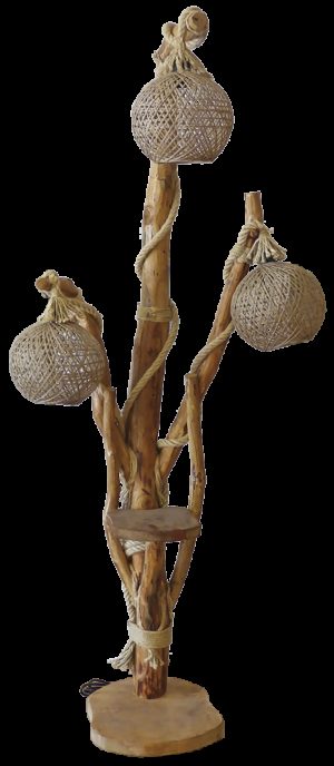 Heronia 31-1145 | Δαπέδου FLOOR LAMP TREE 3/L