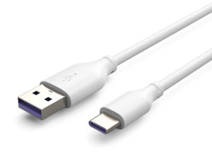 CABLETIME 5210131038109 | CABLETIME καλώδιο USB 2.0 σε USB Type-C C160, 5A, 1m, λευκό