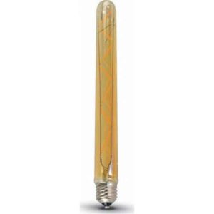 Λάμπα LED E27 T30 Filament 7W Θερμό λευκό 2200K Γυαλί amber V-TAC