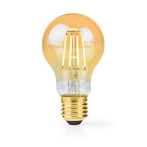 Nedis LED Filament Bulb E27 4.9 W Extra Warm White (LBDE27A60GD) (NEDLBDE27A60GD)