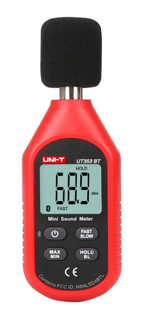 UNI-T UT353BT | UNI-T ψηφιακό ντεσιμπελόμετρο UT353BT, 30-130dB, Bluetooth