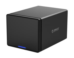 ORICO NS500RU3-EU-BK-BP | ORICO NAS για 5x 3.5 HDD NS500RU3 USB 3.0, 5Gbps, έως 80TB, μαύρη