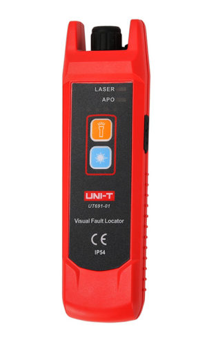 UNI-T UT691-01 | UNI-T ανιχνευτής σφάλματος οπτικής ίνας UT691-01, ~1mW, ~650nm, IP54