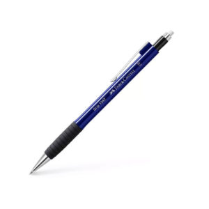 Faber-Castell Mechanical Pencil 0.7mm with Eraser - Dark Blue (134755) (FAB134755)