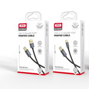 XO GB010A USB-A to USB-B cable Black