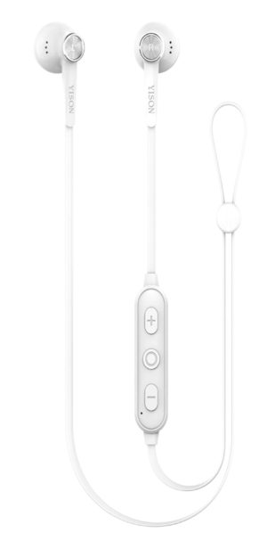 YISON E13-WH | YISON Bluetooth earphones E13-WH με μικρόφωνο HD, Magnetic, 10mm, λευκά