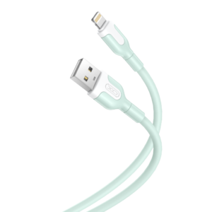 XO NB212 2.1A USB Καλώδιο for Lightning Πράσινο