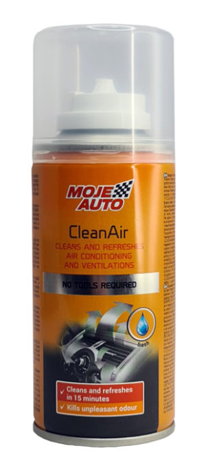 MOJE AUTO 19-092E | MOJE AUTO σπρέι καθαρισμού κλιματιστικού αυτοκινήτου CleanAir, 150ml