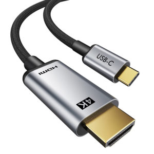CABLETIME 5210131055977 | CABLETIME καλώδιο USB-C σε HDMI C160, 4K, gold plated, 3m, μαύρο