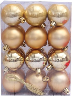 Artezan Christmas Ball 5cm Gold 24pcs/box