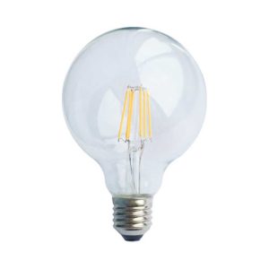 Λάμπα Νήματος LED E27 G95 Γλόμπος 8W 230V 890lm Edison Filament Retro Θερμό Λευκό 2700k Diolamp