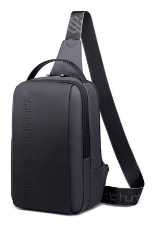 ARCTIC HUNTER XB00541-GY | ARCTIC HUNTER τσάντα Crossbody XB00541, με θήκη tablet, 4L, γκρι