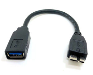 POWERTECH CAB-U155 | POWERTECH καλώδιο USB 3.0 σε USB Micro B CAB-U155, 0.3m, μαύρο