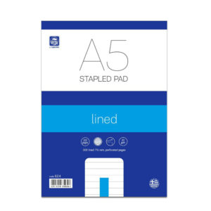 Typotrust A5 Striped perforated pad 100sh. (624) (TYP624)