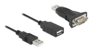 DELOCK 61506 | DELOCK αντάπτορας USB σε RS-232 DB9 61506 με καλώδιο USB, 0.8m, μαύρο