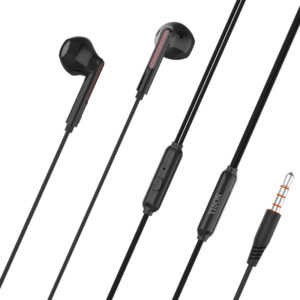 YISON X4-BK | YISON earphones με μικρόφωνο X4, 3.5mm, 1.2m, μαύρα