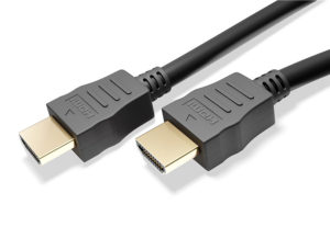 GOOBAY 60620 | GOOBAY καλώδιο HDMI 2.0 60620 με Ethernet, 4K, 18Gbit/s, ARC, 1m, μαύρο