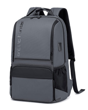 ARCTIC HUNTER B00532-GY | ARCTIC HUNTER τσάντα πλάτης B00532 με θήκη laptop 15.6, USB, 28L, γκρι