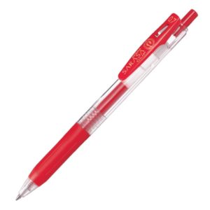 Zebra Sarasa Clip Gel Pen 0.7 Red (ZB-14323) (ZEB14323)