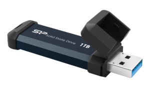 SILICON POWER SP001TBUF3S60V1B | SILICON POWER εξωτερικός SSD MS60, 1TB, USB 3.2, 600-500MBps, μπλε