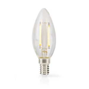 Nedis LED Filament Bulb E14 7 W Warm White (LBFE14C353) (NEDLBFE14C353)