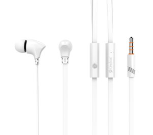 CELEBRAT G3-WH | CELEBRAT Earphones με μικρόφωνο G3, on/off, 10mm, 1.2m, λευκά