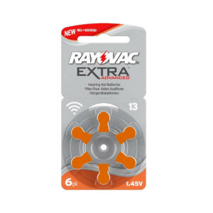 Rayovac Extra Advanced Hearing Aid Batteries 13 1.45V (RAY9617)