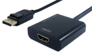 POWERTECH PTH-033 | POWERTECH αντάπτορας DisplayPort σε HDMI PTH-033, active, 4K, μαύρο