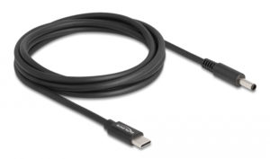 DELOCK 87974 | DELOCK καλώδιο τροφοδοσίας 87974, USB-C σε Dell 4.5x3mm, 1.5m, μαύρο