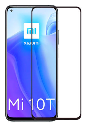POWERTECH για Xiaomi Mi 10T/Lite/Pro 5G Μαύρο | Προστασία Οθόνης Κινητού Full Face Tempered Glass 5D Full Glue