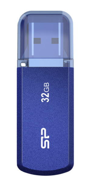 SILICON POWER SP032GBUF3202V1B | SILICON POWER USB Flash Drive Helios 202, 32GB, USB 3.2, μπλε