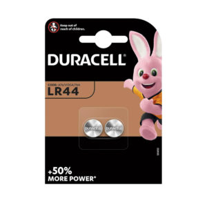 Duracell Long Lasting Power Alkaline Watch Batteries LR44 1.5V 2pcs (DLLPLR44)(DURDLLPLR44)