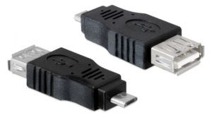 POWERTECH CAB-U029 | POWERTECH αντάπτορας USB 2.0 σε Micro B CAB-U029, μαύρος