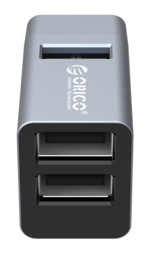 ORICO MINI-U32L-GY-BP | ORICO mini USB hub MINI-U32L, 3x USB ports, γκρι