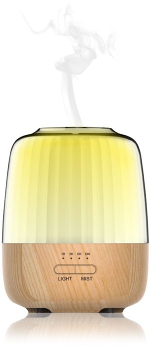 Entac Aromatherapy Humidifier with Wood decor RGB Mood Light 300