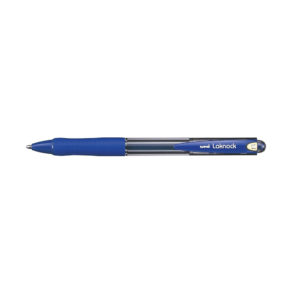 Uni-Ball Pen Sn-100 Laknock Button 1,4 Blue (SN10014BL) (UNISN10014BL)