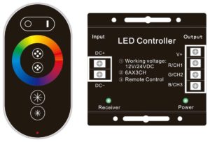 Avide LED Strip 12V 216W RGB 6 Keys RF Touch Remote and Controll