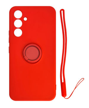 VENNUS VNS-0075 | VENNUS θήκη Silicone Ring VNS-0075 για Samsung Galaxy A54 5G, κόκκινη