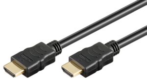 GOOBAY 61158 | GOOBAY καλώδιο HDMI 2.0 με Ethernet 61158, 10.2Gbit/s, 4K, 1.5m, μαύρο