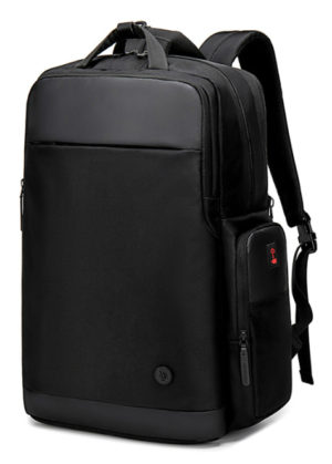 ARCTIC HUNTER GB00397-BK | GOLDEN WOLF τσάντα πλάτης GB00397-BK με θήκη laptop 15.6, USB, μαύρη