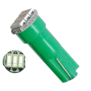 Λαμπτήρας LED T5 3 SMD 4014 Πράσινος GloboStar 04500