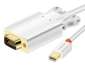 CABLETIME 5210131038765 | CABLETIME καλώδιο Mini DisplayPort σε VGA AV588, 1080p, 1.8m, λευκό